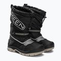 Śniegowce juniorskie KEEN Snow Troll WP black/silver 4