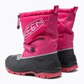 Śniegowce juniorskie KEEN Snow Troll WP fuchsia purple/silver 3