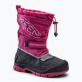 Śniegowce dziecięce KEEN Snow Troll WP fuchsia purple/silver
