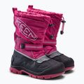 Śniegowce dziecięce KEEN Snow Troll WP fuchsia purple/silver 5