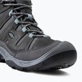 Buty trekkingowe damskie KEEN Circadia Mid WP steel grey/cloud blue 9