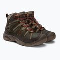 Buty trekkingowe męskie KEEN Circadia Mid WP dark olive/potters clay 4