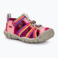 Sandały dziecięce KEEN Seacamp II CNX rainbow/festival fuchsia