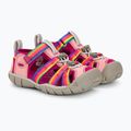 Sandały dziecięce KEEN Seacamp II CNX rainbow/festival fuchsia 4