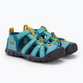 Sandały juniorskie KEEN Seacamp II CNX ipanema/ fjord blue 4