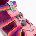 Sandały juniorskie KEEN Seacamp II CNX rainbow/ festival fuchsia 8