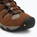 Buty trekkingowe męskie KEEN Headout Waterproof bison/fossil orange 9