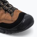 Buty trekkingowe męskie KEEN Targhee IV Mid Wp wide bison /brindle 7