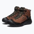 Buty trekkingowe męskie KEEN Targhee IV Mid Wp wide bison /brindle 9