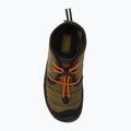 Buty juniorskie KEEN Howser II Chukka WP dark olive/gold flame 5