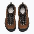 Buty trekkingowe dziecięce KEEN Targhee IV Mid Waterproof bison/brindle 10
