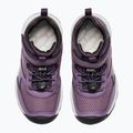 Buty turystyczne dziecięce KEEN Skua Mid WP black plum/plum perfect 12