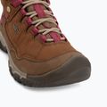 Buty trekkingowe damskie KEEN Targhee IV Mid Wp bison/beaujolais 7
