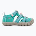 Sandały dziecięce KEEN Seacamp II CNX aqua/giggle pink 2