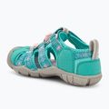 Sandały dziecięce KEEN Seacamp II CNX aqua/giggle pink 3