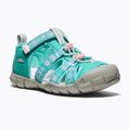 Sandały juniorskie KEEN Seacamp II CNX bright aqua/giggle pink 8
