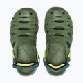 Sandały dziecięce KEEN Hyperflt green/orange peel 15