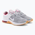 Buty treningowe męskie Nike Air Max Alpha Trainer 4 lt smoke grey/white/chile red 5
