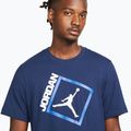 Koszulka męska  Jordan Jumpman Box midnight navy/white 4