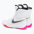 Buty bokserskie Nike Machomai 2 SE white/black/bright crimson 3