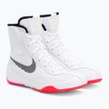 Buty bokserskie Nike Machomai 2 SE white/black/bright crimson 4