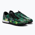 Buty piłkarskie męskie Nike Phantom GT2 Academy SW TF black/metalic platinum/green strike 5