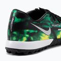 Buty piłkarskie męskie Nike Phantom GT2 Academy SW TF black/metalic platinum/green strike 8