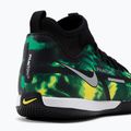 Buty piłkarskie dziecięce Nike Phantom GT2 Academy DF SW IC Jr black/metalic platinum/green strike 8