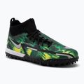 Buty piłkarskie dziecięce Nike Phantom GT2 Academy DF SW TF Jr black/metalic platinum/green strike
