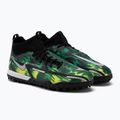 Buty piłkarskie dziecięce Nike Phantom GT2 Academy DF SW TF Jr black/metalic platinum/green strike 5