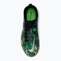 Buty piłkarskie dziecięce Nike Phantom GT2 Academy DF SW TF Jr black/metalic platinum/green strike 6