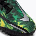 Buty piłkarskie dziecięce Nike Phantom GT2 Academy DF SW TF Jr black/metalic platinum/green strike 7