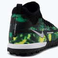 Buty piłkarskie dziecięce Nike Phantom GT2 Academy DF SW TF Jr black/metalic platinum/green strike 8