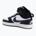 Buty dziecięce Nike Court Borough Mid 2 white/white/black/university red 3
