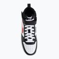 Buty dziecięce Nike Court Borough Mid 2 white/white/black/university red 5