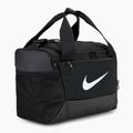 Torba treningowa Nike Brasilia 9.5 Duffle 25 l black/black/white 2