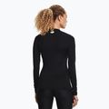 Longsleeve treningowy damski Under Armour HeatGear Compression black/white 3