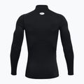 Longsleeve treningowy męski Under Armour Comp Mock UA Armour black/white 7