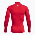 Longsleeve treningowy męski Under Armour Comp Mock UA Armour red/white 2