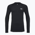 Longsleeve treningowy męski Under Armour CG Armour Fitted Crew black/white