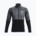 Bluza męska Under Armour UA Pique Track pitch gray/white 4