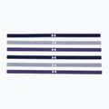 Opaski na głowę Under Armour UA Mini Headbands 6 szt. midnight navy/twilight purple/gray wolf 2