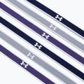 Opaski na głowę Under Armour UA Mini Headbands 6 szt. midnight navy/twilight purple/gray wolf 3