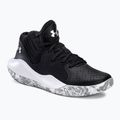 Buty do koszykówki dziecięce Under Armour GS Jet '21 black/white