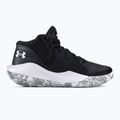Buty do koszykówki dziecięce Under Armour GS Jet '21 black/white 2