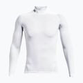 Longsleeve treningowy męski Under Armour HG Armour Comp Mock white/black 5