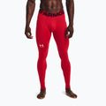 Legginsy męskie Under Armour UA Cg Armour Novelty Compression red/white