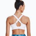 Biustonosz treningowy Under Armour Infinity High white/white/halo gray 2