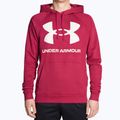 Bluza męska Under Armour Rival Fleece Big Logo HD red/white