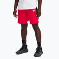 Spodenki koszykarskie męskie Under Armour Baseline 10In red/white